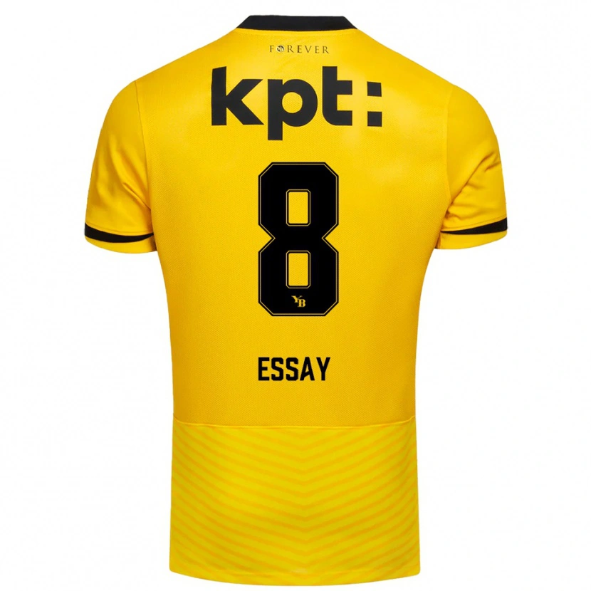 Danxen Damen Perceval Essay #8 Gelb Schwarz Heimtrikot Trikot 2025/26 T-Shirt Österreich