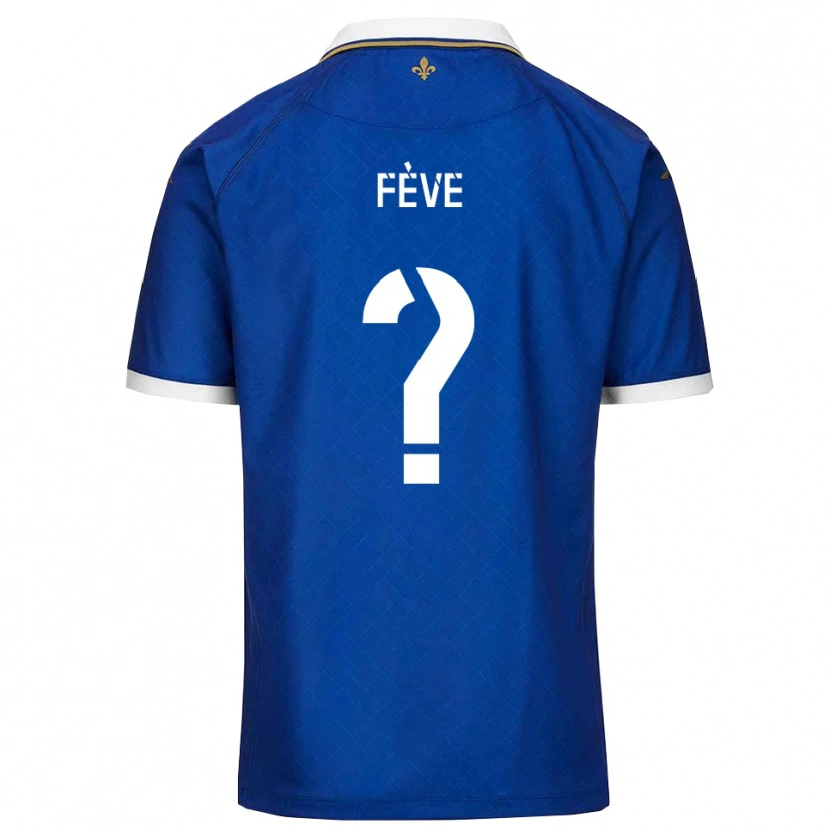 Danxen Damen Lino Fève #0 Blau Gold Heimtrikot Trikot 2025/26 T-Shirt Österreich