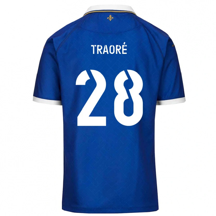 Danxen Damen Soumaïla Traoré #28 Blau Gold Heimtrikot Trikot 2025/26 T-Shirt Österreich
