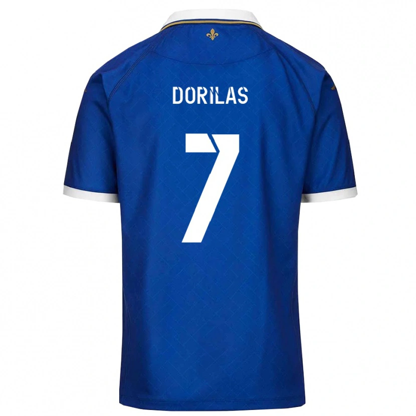 Danxen Damen Johan Dorilas #7 Blau Gold Heimtrikot Trikot 2025/26 T-Shirt Österreich