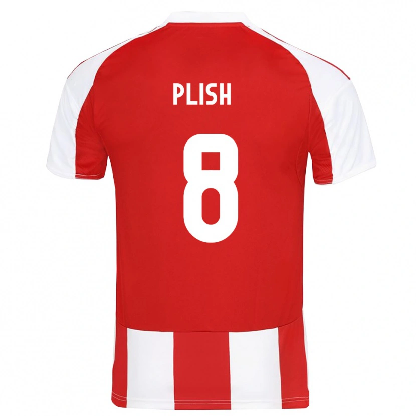 Danxen Damen Konstantin Plish #8 Rot Weiß Heimtrikot Trikot 2025/26 T-Shirt Österreich
