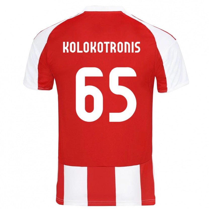 Danxen Damen Petros Kolokotronis #65 Rot Weiß Heimtrikot Trikot 2025/26 T-Shirt Österreich