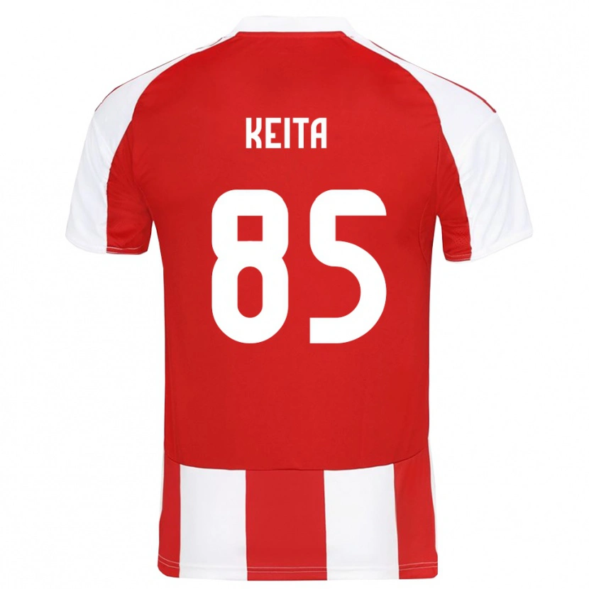 Danxen Damen Diby Keita #85 Rot Weiß Heimtrikot Trikot 2025/26 T-Shirt Österreich