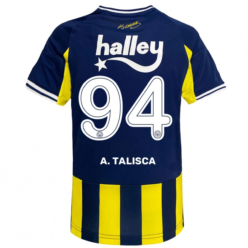 Danxen Damen Talisca #94 Gelb Marineblau Weiß Heimtrikot Trikot 2025/26 T-Shirt Österreich