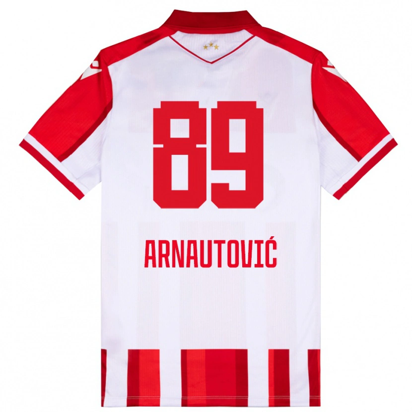 Danxen Damen Marko Arnautovic #89 Rot Weiß Heimtrikot Trikot 2025/26 T-Shirt Österreich