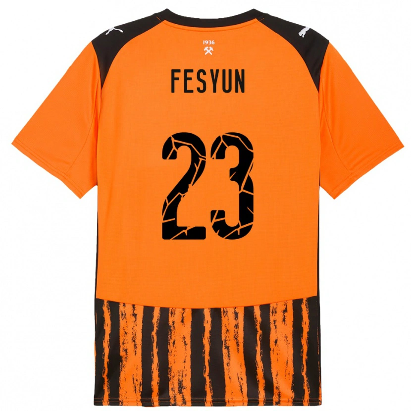 Danxen Damen Kiril Fesyun #23 Orange Schwarz Heimtrikot Trikot 2025/26 T-Shirt Österreich