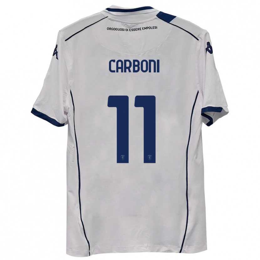 Danxen Damen Franco Carboni #11 Dunkelmarineblau Auswärtstrikot Trikot 2025/26 T-Shirt Österreich