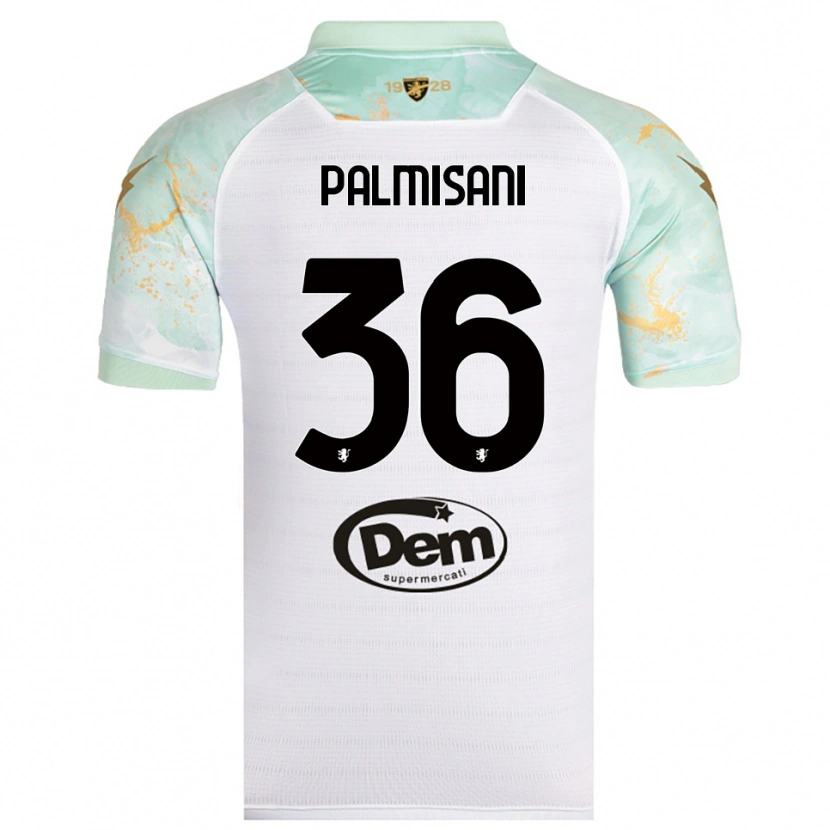 Danxen Damen Lorenzo Palmisani #36 Weiß Schwarz Auswärtstrikot Trikot 2025/26 T-Shirt Österreich