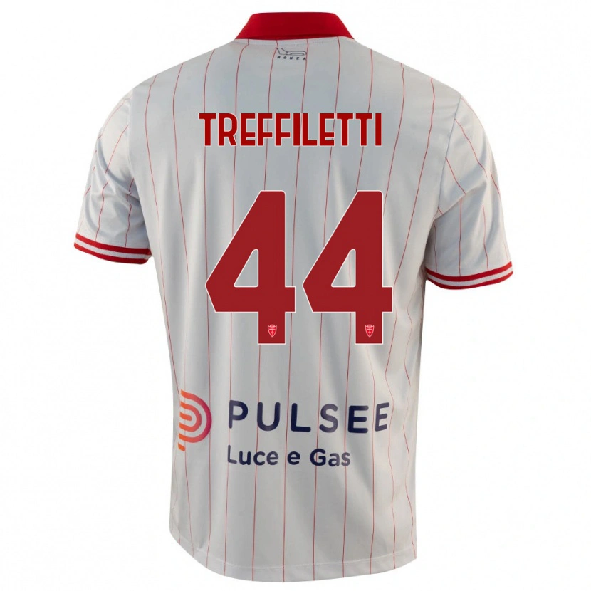 Danxen Damen Danilo Treffiletti #44 Weiß Rot Blau Auswärtstrikot Trikot 2025/26 T-Shirt Österreich