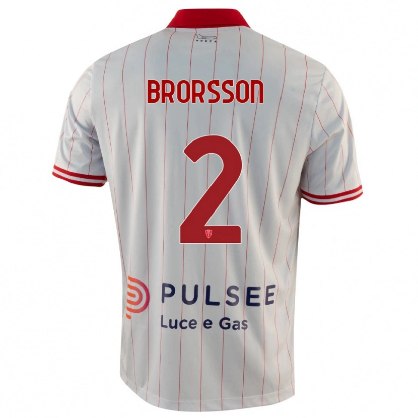 Danxen Damen Arvid Brorsson #2 Weiß Rot Blau Auswärtstrikot Trikot 2025/26 T-Shirt Österreich
