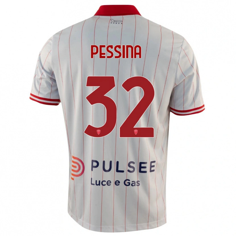 Danxen Damen Matteo Pessina #32 Weiß Rot Blau Auswärtstrikot Trikot 2025/26 T-Shirt Österreich