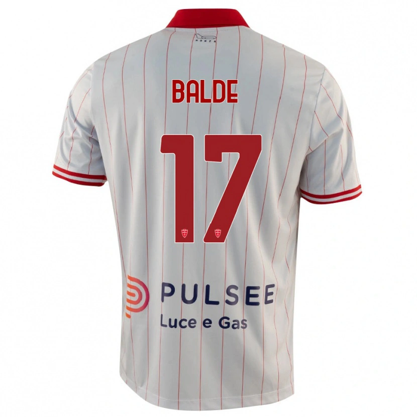 Danxen Damen Keita Baldé #17 Weiß Rot Blau Auswärtstrikot Trikot 2025/26 T-Shirt Österreich