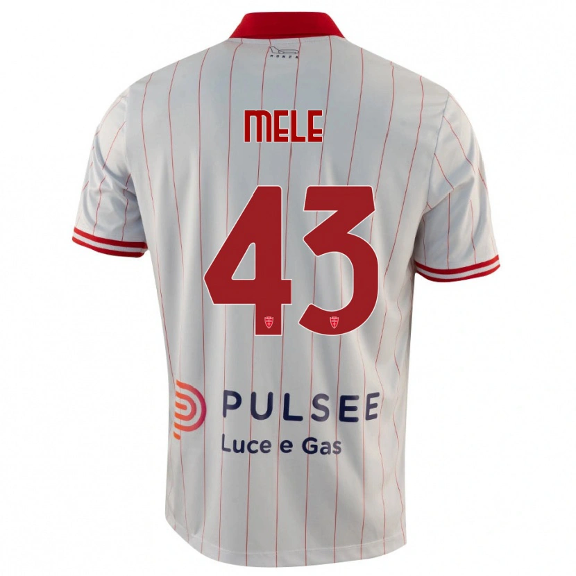 Danxen Damen Fabio Mele #43 Weiß Rot Blau Auswärtstrikot Trikot 2025/26 T-Shirt Österreich