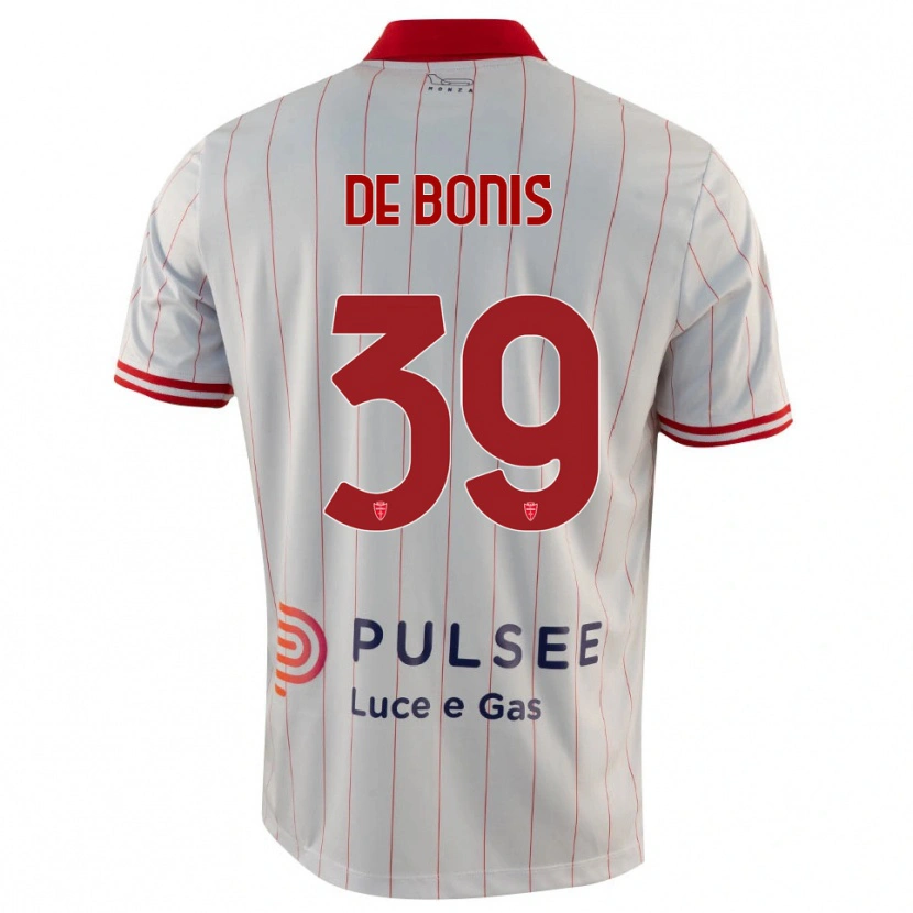 Danxen Damen Andrea De Bonis #39 Weiß Rot Blau Auswärtstrikot Trikot 2025/26 T-Shirt Österreich