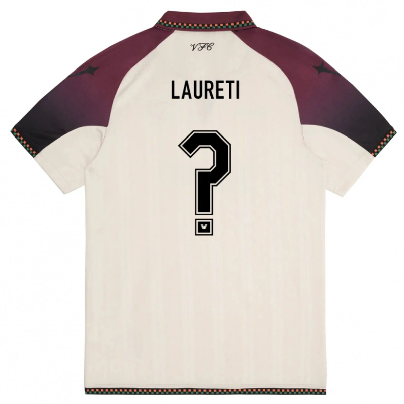 Danxen Damen Tommaso Laureti #0 Cremefarben Burgund Auswärtstrikot Trikot 2025/26 T-Shirt Österreich