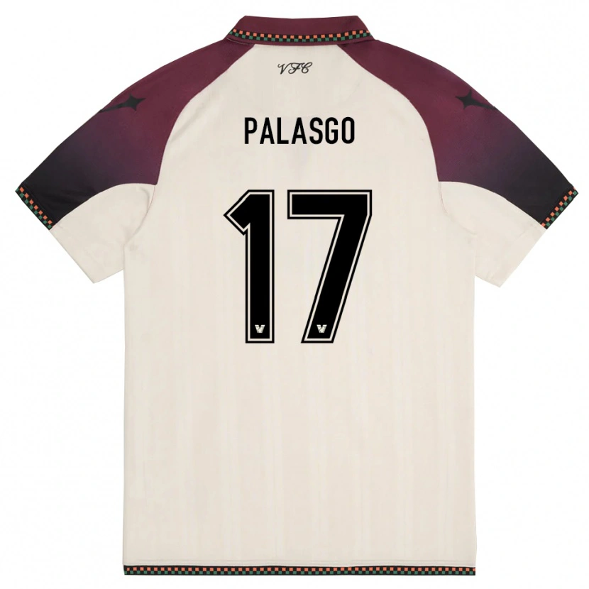 Danxen Damen Gianmarco Palasgo #17 Cremefarben Burgund Auswärtstrikot Trikot 2025/26 T-Shirt Österreich
