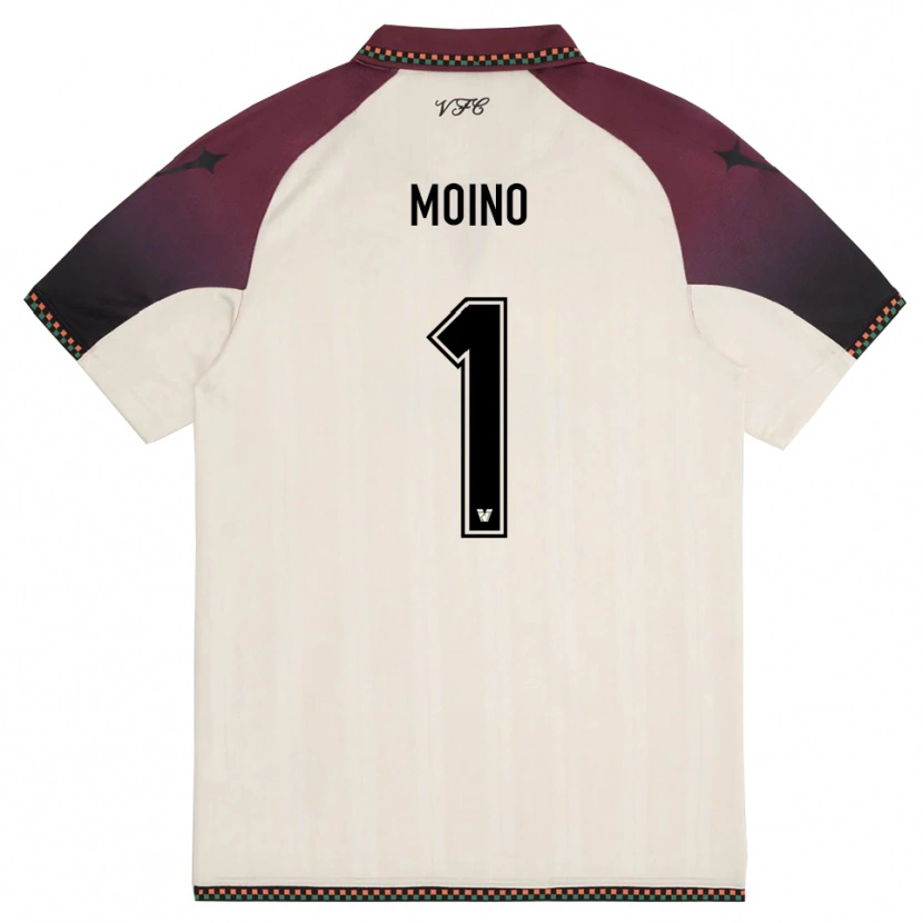 Danxen Damen Thomas Moino #1 Cremefarben Burgund Auswärtstrikot Trikot 2025/26 T-Shirt Österreich