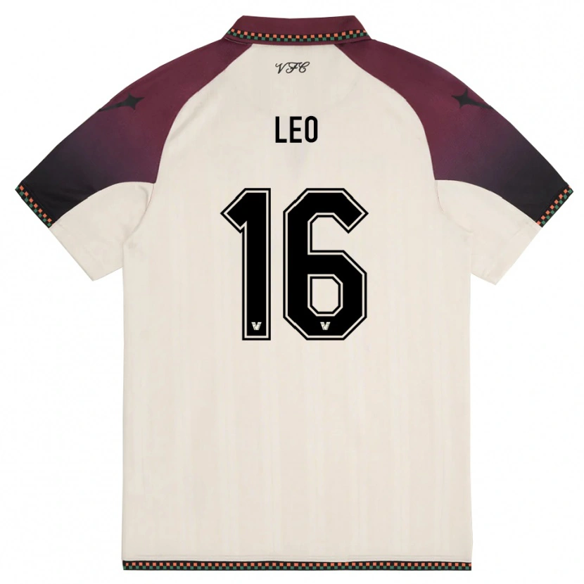 Danxen Damen Andrea Leo #16 Cremefarben Burgund Auswärtstrikot Trikot 2025/26 T-Shirt Österreich