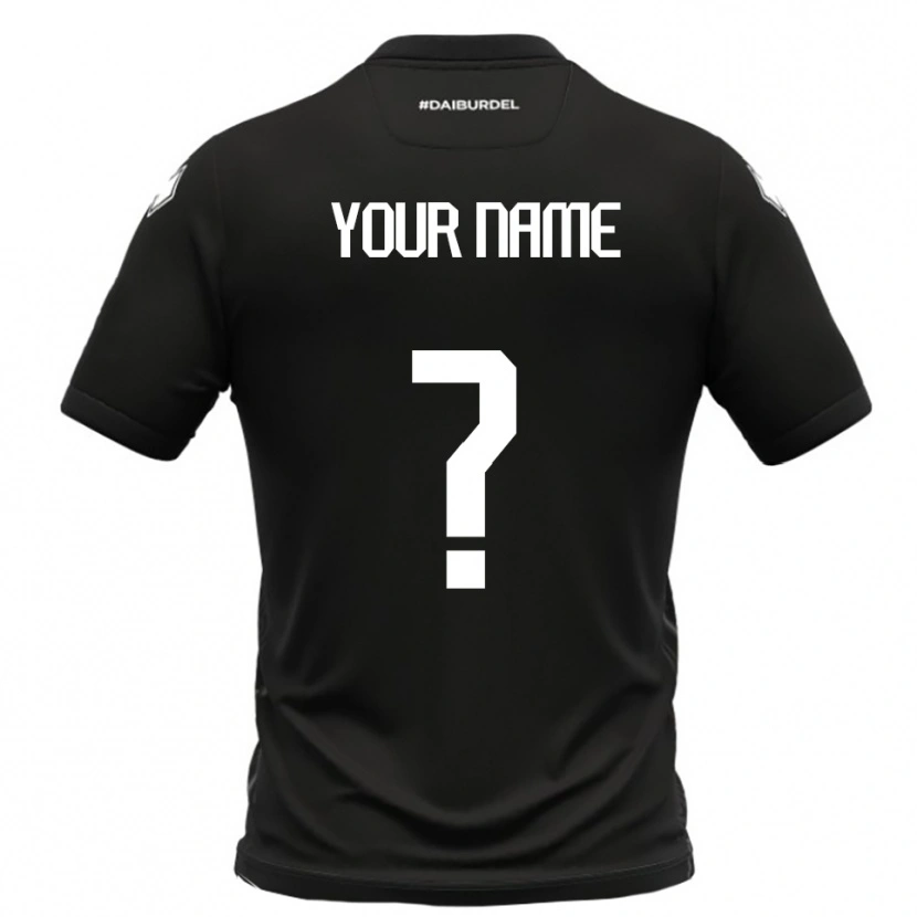 Danxen Damen Ihren Namen #0 Schwarz Weiß Auswärtstrikot Trikot 2025/26 T-Shirt Österreich