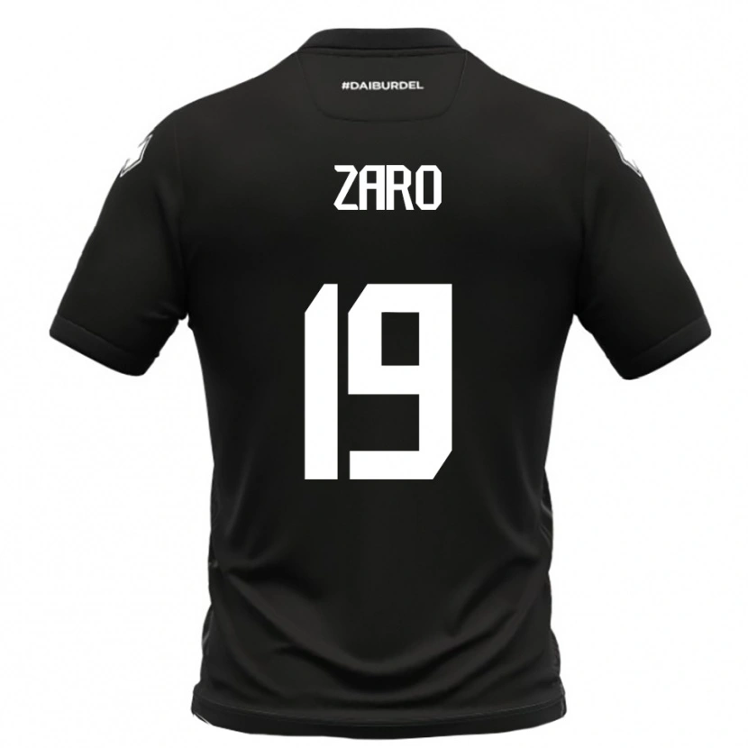 Danxen Damen Giovanni Zaro #19 Schwarz Weiß Auswärtstrikot Trikot 2025/26 T-Shirt Österreich