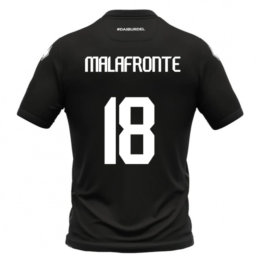 Danxen Damen Giovanni Malafronte #18 Schwarz Weiß Auswärtstrikot Trikot 2025/26 T-Shirt Österreich
