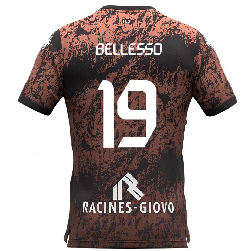 Danxen Damen Daniele Bellesso #19 Braun Schwarz Auswärtstrikot Trikot 2025/26 T-Shirt Österreich