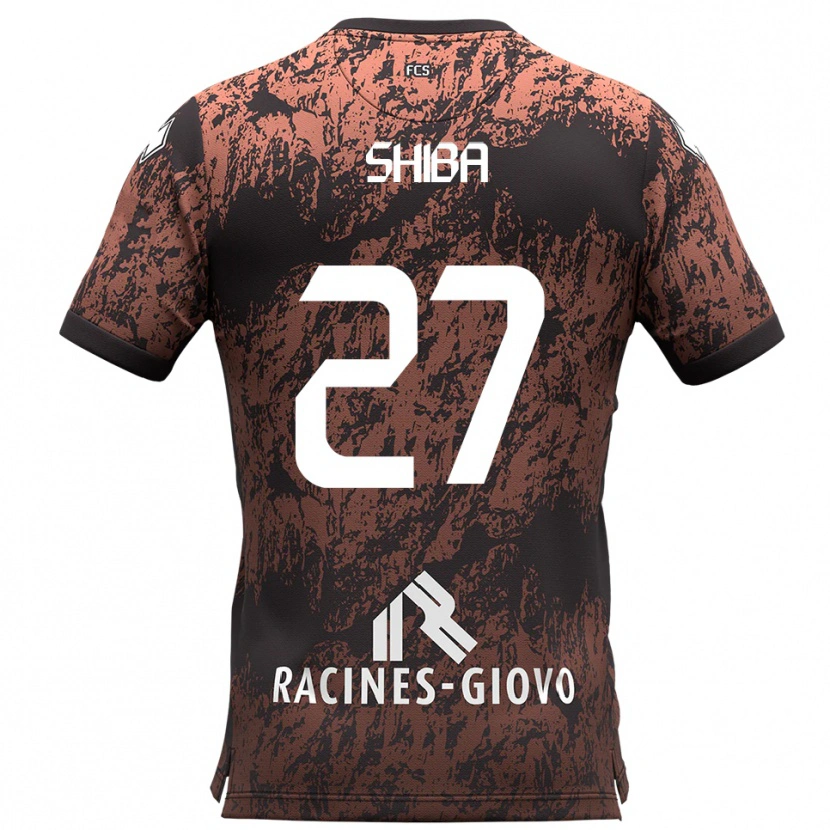 Danxen Damen Cristian Shiba #27 Braun Schwarz Auswärtstrikot Trikot 2025/26 T-Shirt Österreich