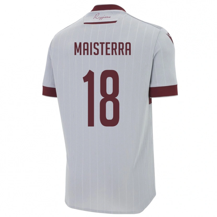 Danxen Damen Roque Maisterra #18 Burgund Weiß Auswärtstrikot Trikot 2025/26 T-Shirt Österreich
