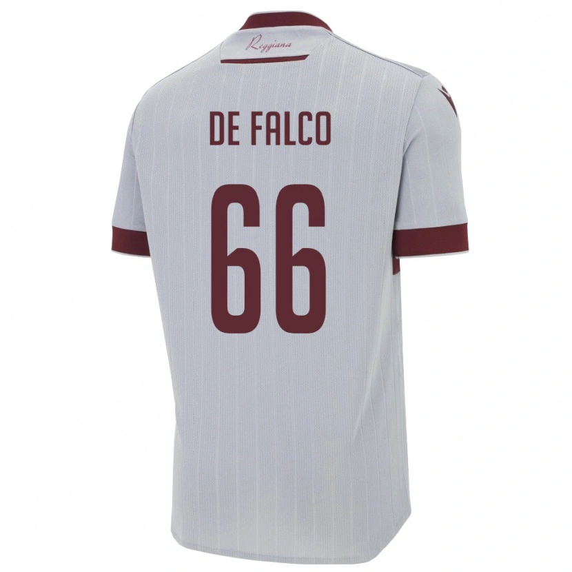 Danxen Damen Cristian De Falco #66 Burgund Weiß Auswärtstrikot Trikot 2025/26 T-Shirt Österreich