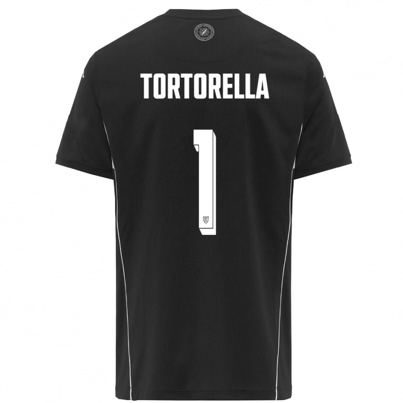 Danxen Damen Diego Tortorella #1 Schwarz Weiß Auswärtstrikot Trikot 2025/26 T-Shirt Österreich