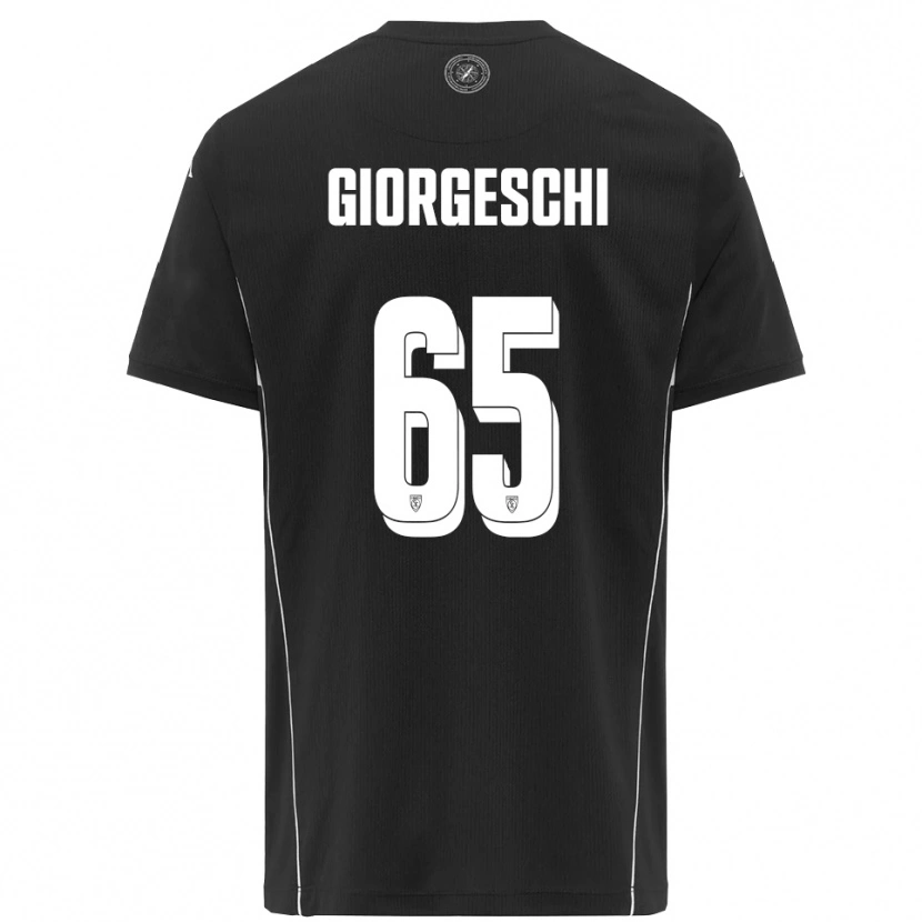 Danxen Damen Simone Giorgeschi #65 Schwarz Weiß Auswärtstrikot Trikot 2025/26 T-Shirt Österreich