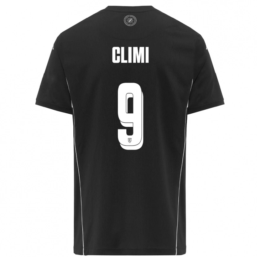 Danxen Damen Francesco Climi #9 Schwarz Weiß Auswärtstrikot Trikot 2025/26 T-Shirt Österreich