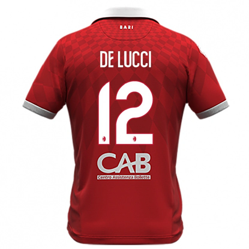 Danxen Damen Paolo De Lucci #12 Rot Weiß Auswärtstrikot Trikot 2025/26 T-Shirt Österreich