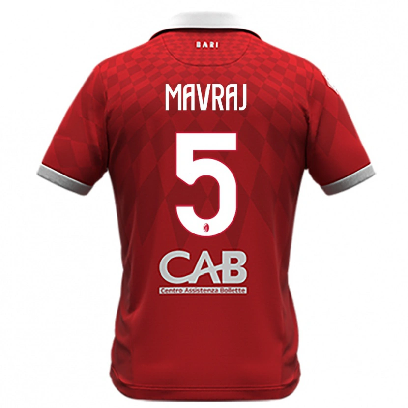 Danxen Damen Indrit Mavraj #5 Rot Weiß Auswärtstrikot Trikot 2025/26 T-Shirt Österreich
