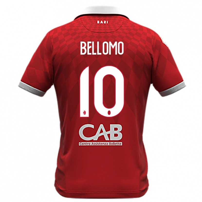 Danxen Damen Nicola Bellomo #10 Rot Weiß Auswärtstrikot Trikot 2025/26 T-Shirt Österreich