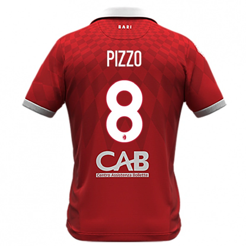 Danxen Damen Benedetto Pizzo #8 Rot Weiß Auswärtstrikot Trikot 2025/26 T-Shirt Österreich