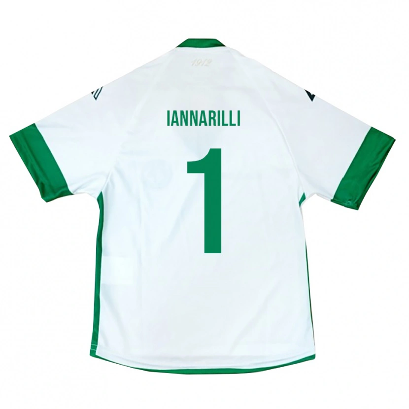Danxen Damen Antony Iannarilli #1 Weiß Grün Blau Auswärtstrikot Trikot 2025/26 T-Shirt Österreich