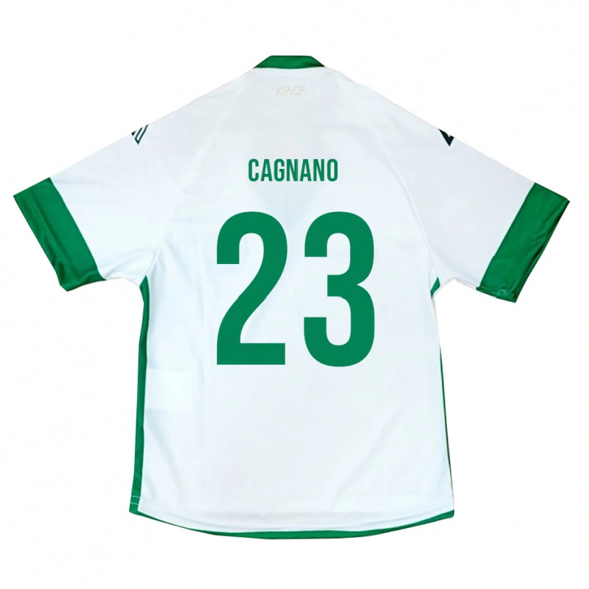 Danxen Damen Andrea Cagnano #23 Weiß Grün Blau Auswärtstrikot Trikot 2025/26 T-Shirt Österreich