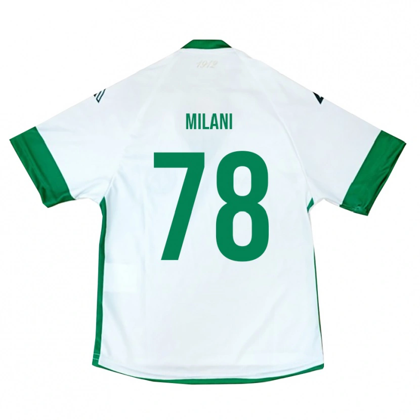 Danxen Damen Alessandro Milani #78 Weiß Grün Blau Auswärtstrikot Trikot 2025/26 T-Shirt Österreich