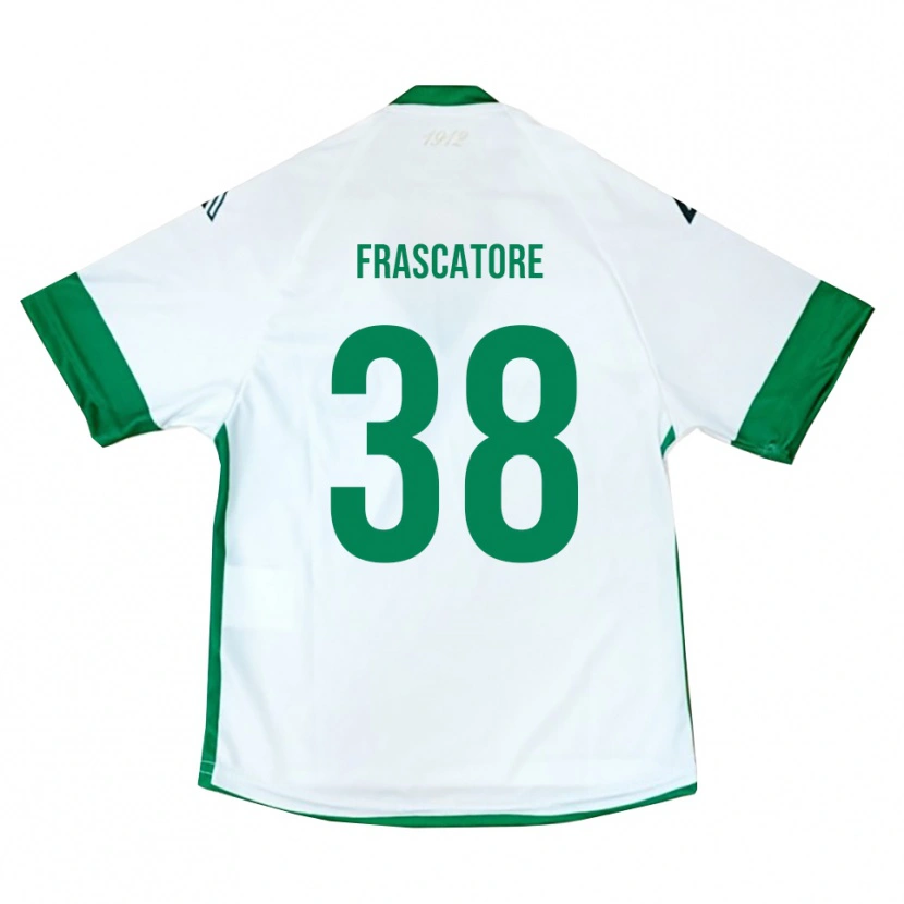 Danxen Damen Paolo Frascatore #38 Weiß Grün Blau Auswärtstrikot Trikot 2025/26 T-Shirt Österreich