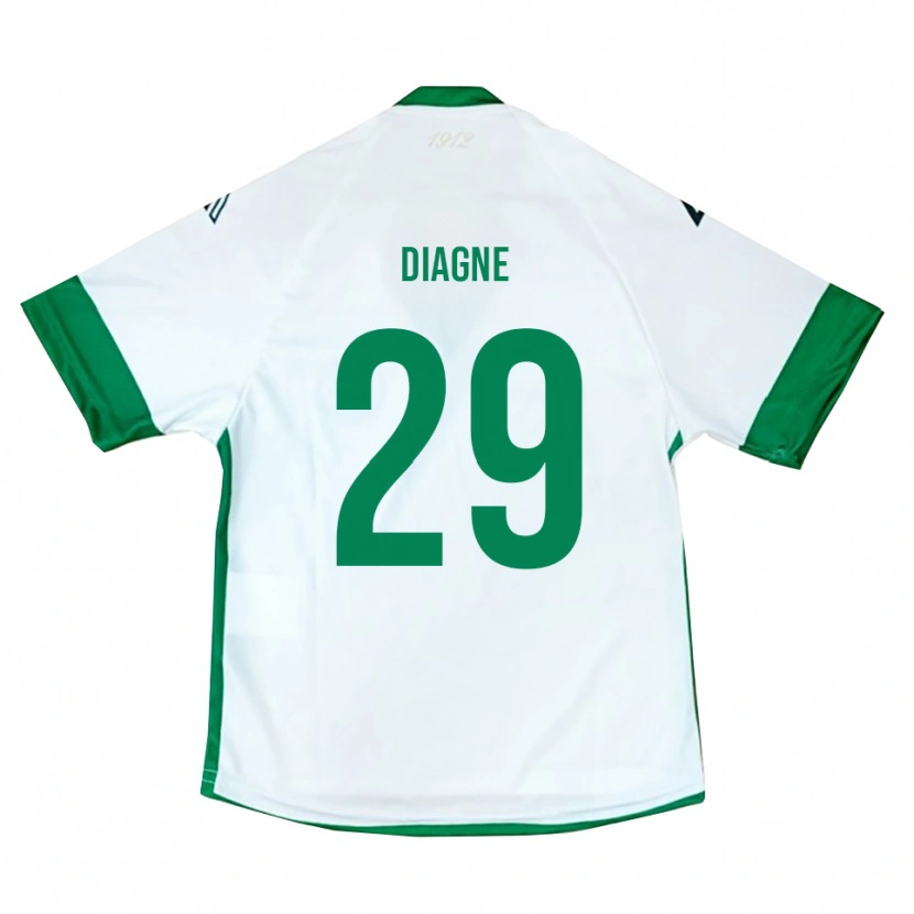 Danxen Damen Mamadou Diagne #29 Weiß Grün Blau Auswärtstrikot Trikot 2025/26 T-Shirt Österreich