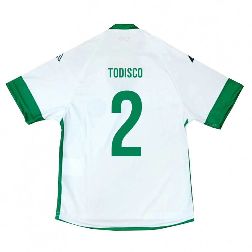 Danxen Damen Gianmarco Todisco #2 Weiß Grün Blau Auswärtstrikot Trikot 2025/26 T-Shirt Österreich