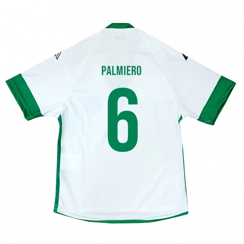 Danxen Damen Luca Palmiero #6 Weiß Grün Blau Auswärtstrikot Trikot 2025/26 T-Shirt Österreich