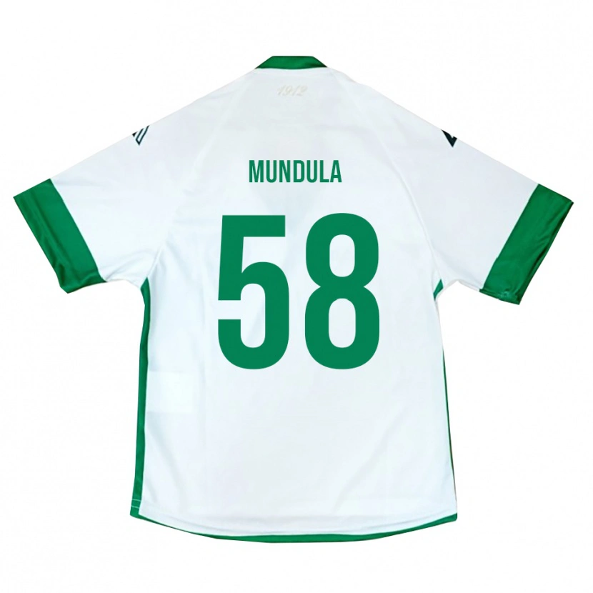Danxen Damen Ciro Mundula #58 Weiß Grün Blau Auswärtstrikot Trikot 2025/26 T-Shirt Österreich