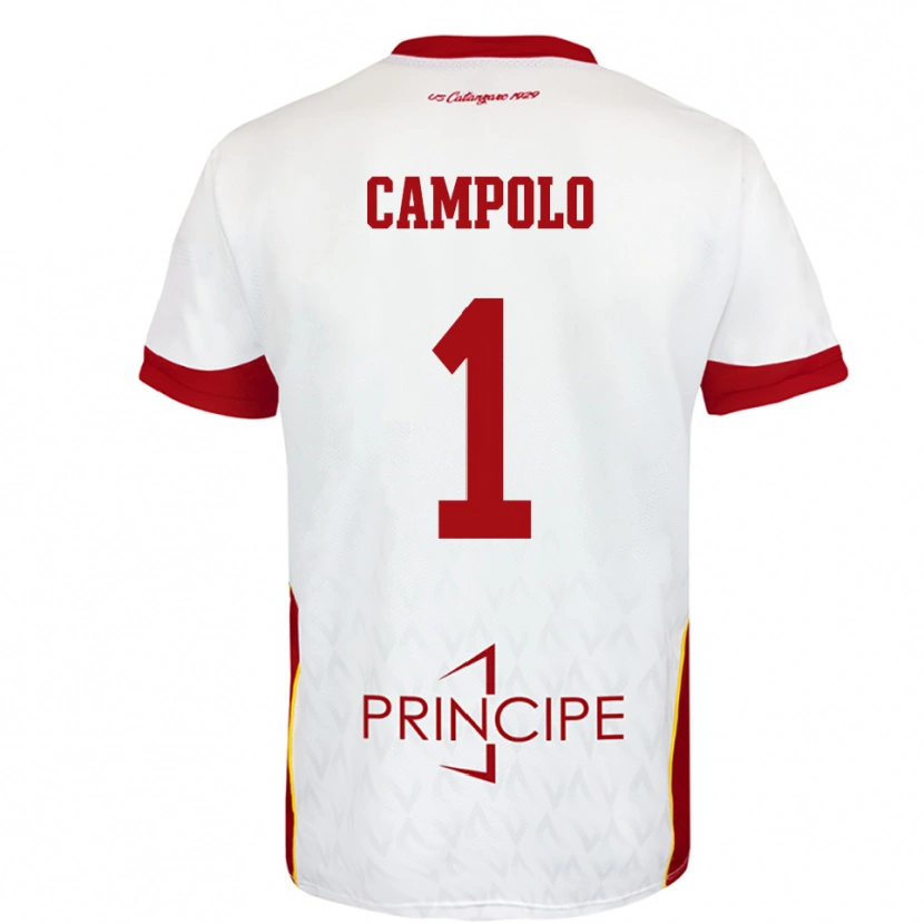 Danxen Damen Alessandro Campolo #1 Weiß Rot Auswärtstrikot Trikot 2025/26 T-Shirt Österreich