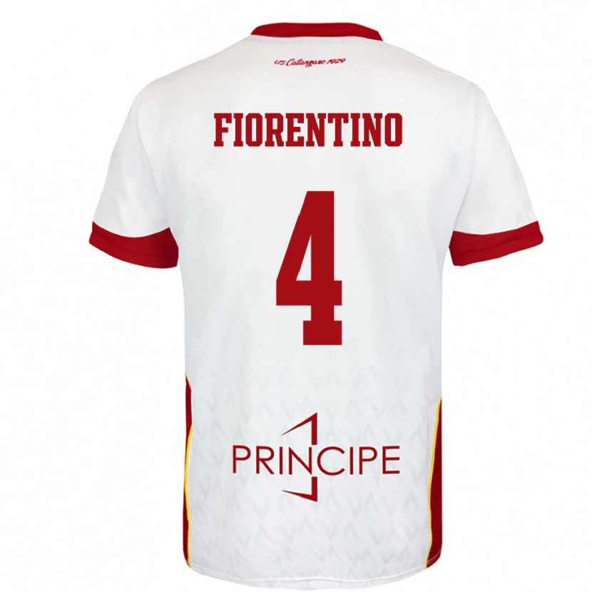 Danxen Damen Carlo Fiorentino #4 Weiß Rot Auswärtstrikot Trikot 2025/26 T-Shirt Österreich