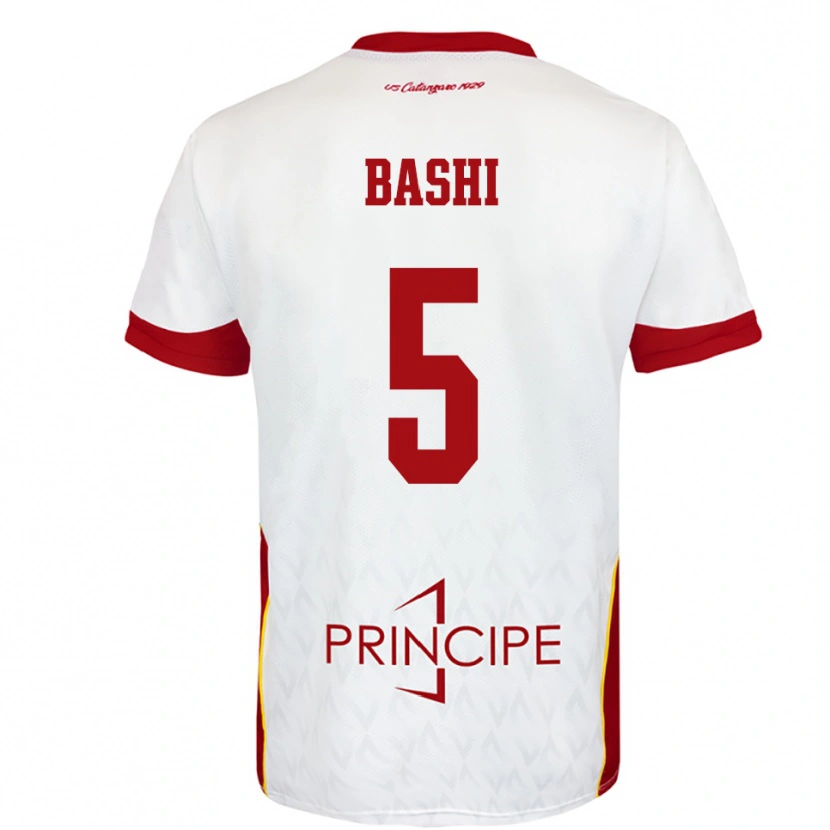 Danxen Damen Ervin Bashi #5 Weiß Rot Auswärtstrikot Trikot 2025/26 T-Shirt Österreich