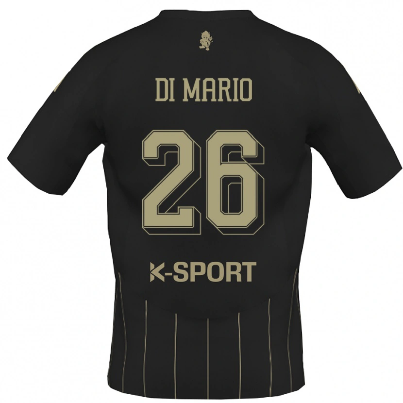 Danxen Damen Stefano Di Mario #26 Grau Weiß Auswärtstrikot Trikot 2025/26 T-Shirt Österreich