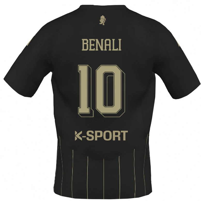 Danxen Damen Ahmad Benali #10 Grau Weiß Auswärtstrikot Trikot 2025/26 T-Shirt Österreich