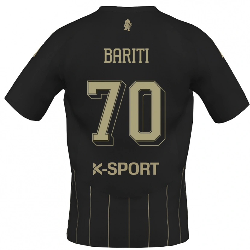 Danxen Damen Davide Bariti #70 Grau Weiß Auswärtstrikot Trikot 2025/26 T-Shirt Österreich